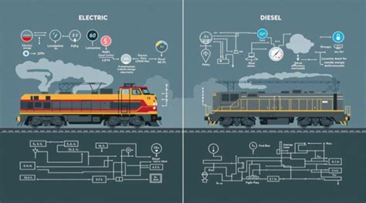 Are Amtrak trains electric or diesel?