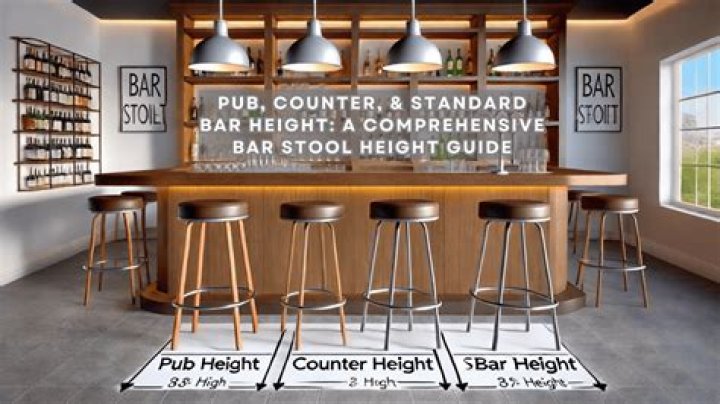 Are bar height counters out of style?