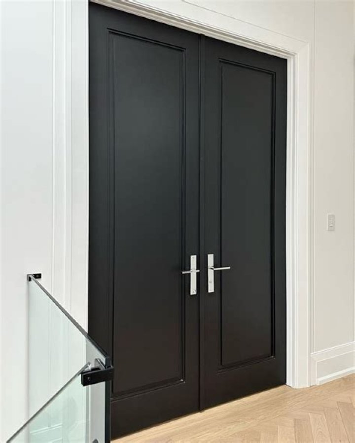 Are black door levers in style?