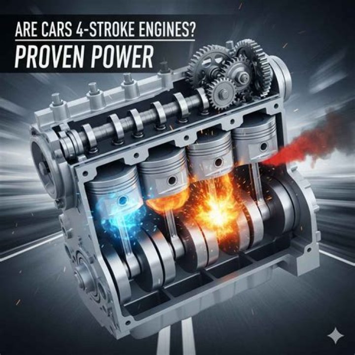 Are cars 4-stroke engines?