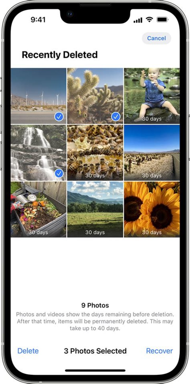 Are deleted photos really gone?