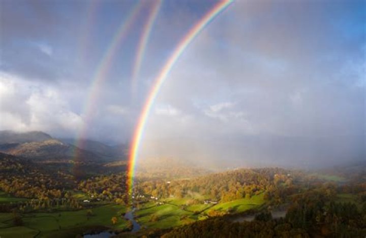 Are horizontal rainbows rare?