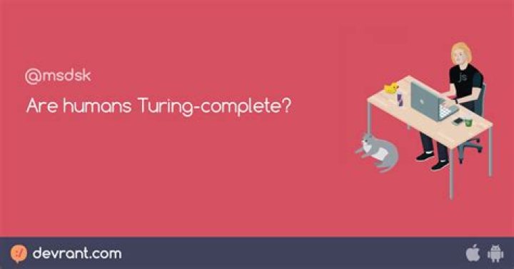 Are humans Turing complete?