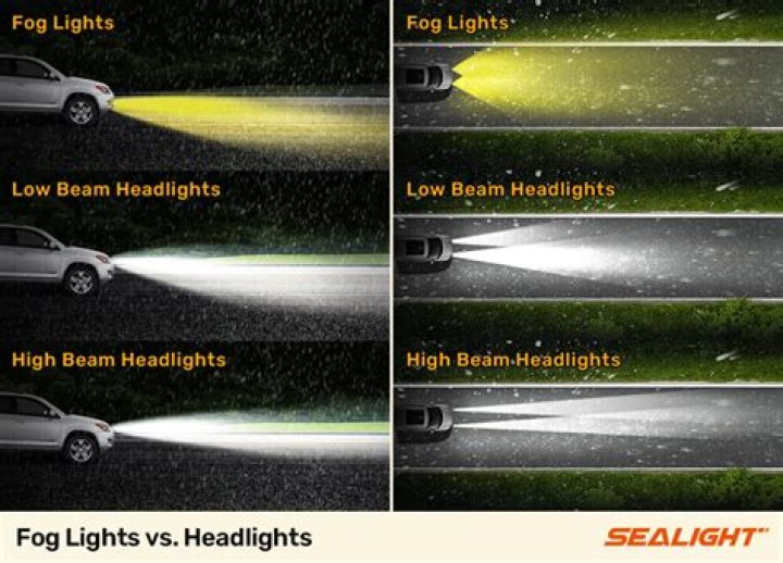 Are LED lights good for fog?