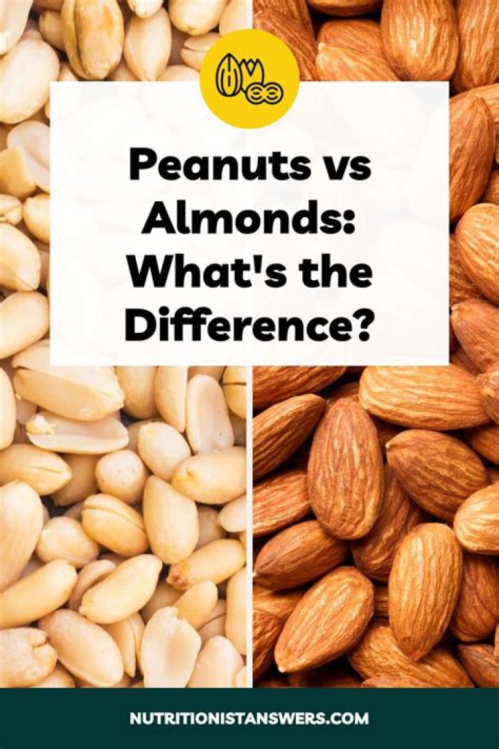 Are peanuts worse than almonds?