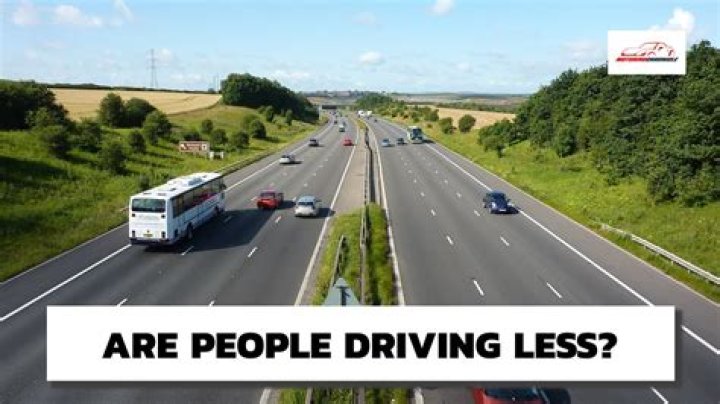 Are people driving less?