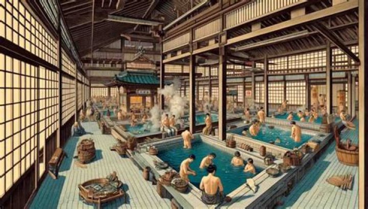 Are public baths a thing in Japan?