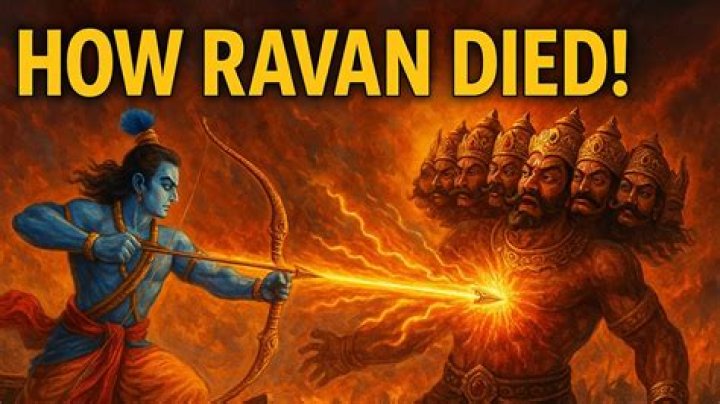 At what age did Rama killed Ravana?