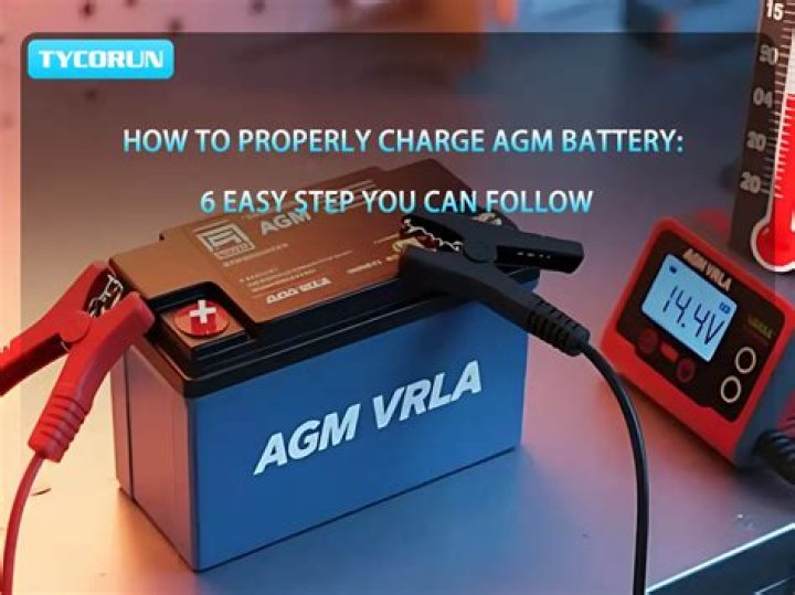 Can an alternator charge an AGM battery?
