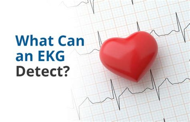 Can an EKG detect a blockage?