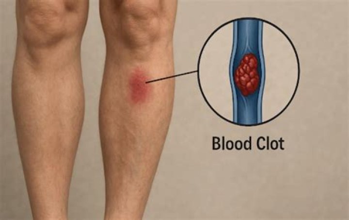 Can aspirin help blood clot in leg?