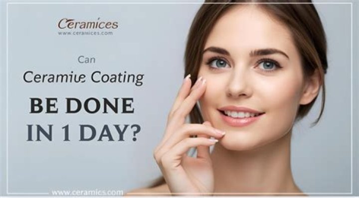 Can ceramic coating be done in 1 day?
