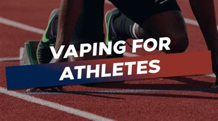 Can college athletes vape?