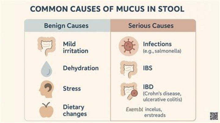 Can endometriosis cause mucus in stool?