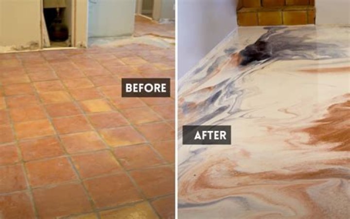 Can epoxy be used over tile?