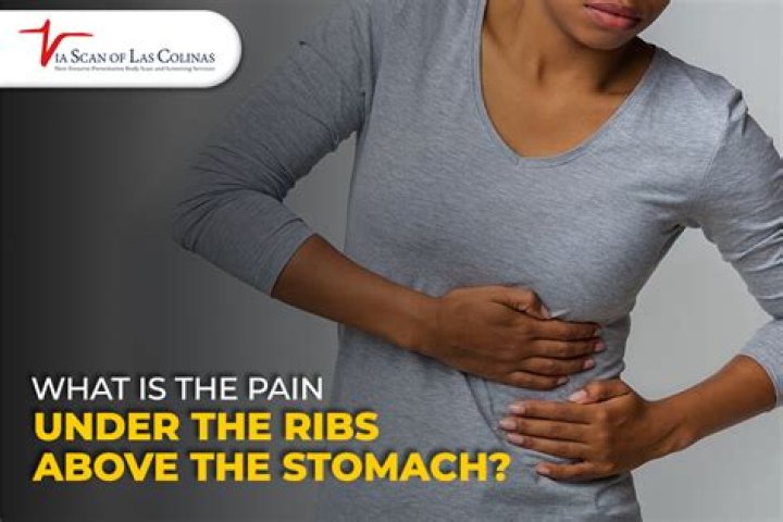 Can gas pain be under right rib?
