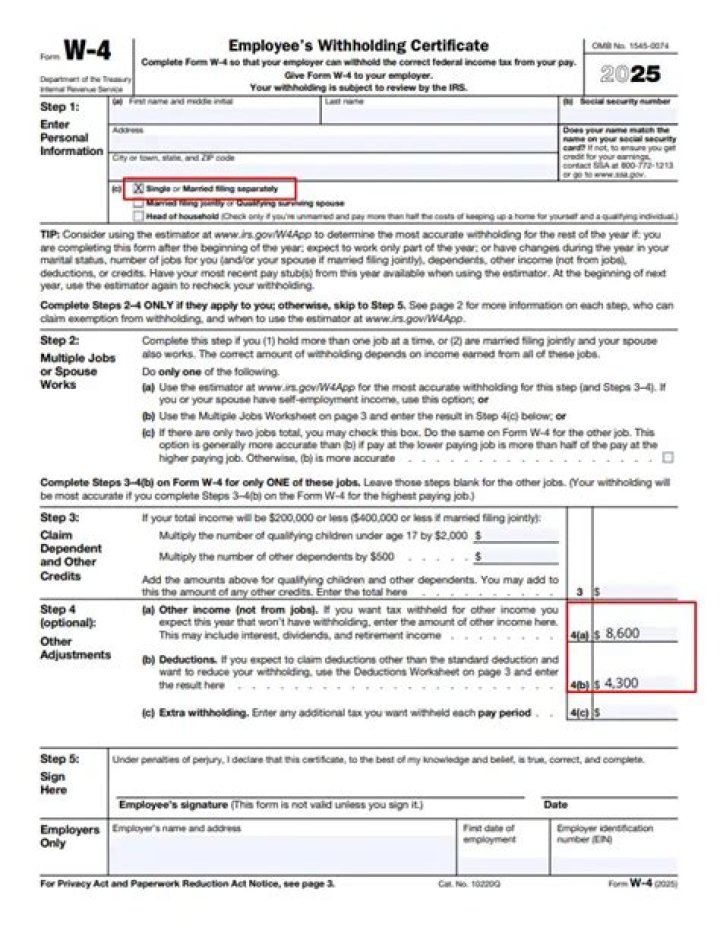 Can I claim more than 1 exemption if I am single?