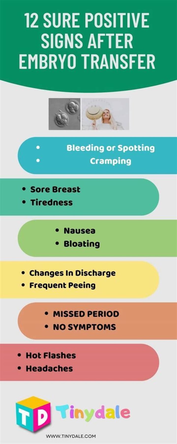 Can I push to poop after embryo transfer?