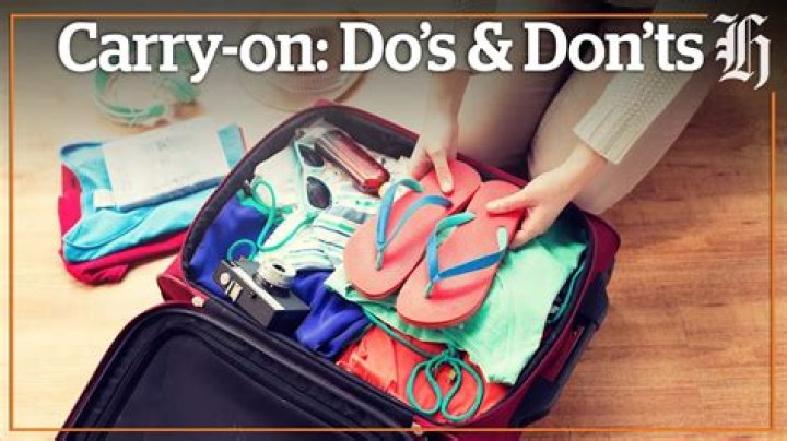 Can I take clothes in my carry-on bag?