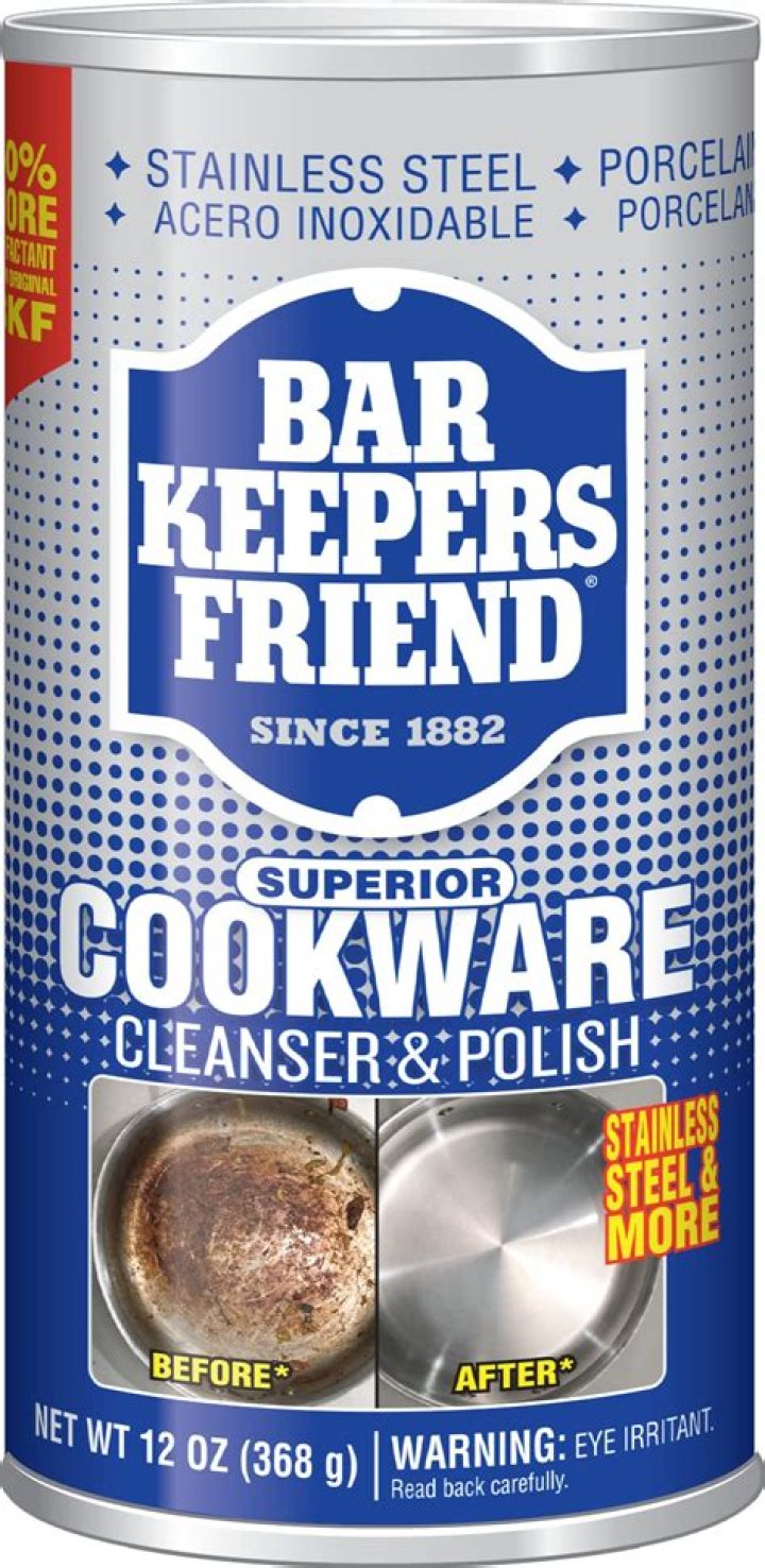 Can I use Bar Keepers Friend on cast iron?