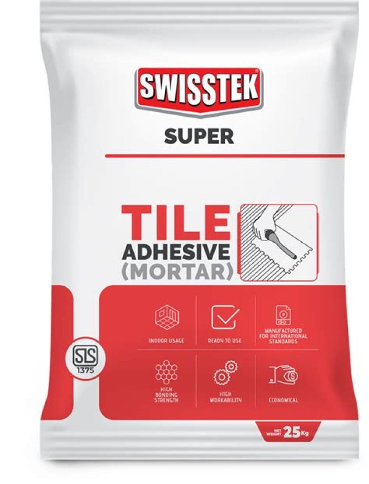 Can I use mortar as tile adhesive?
