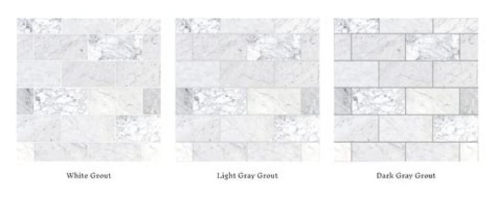Can I use white grout on floor tiles?