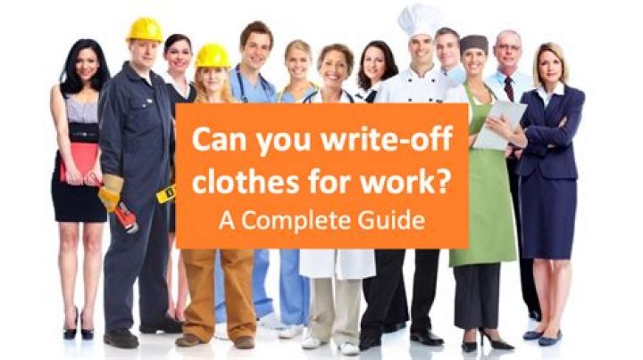 Can I write off clothing for work?