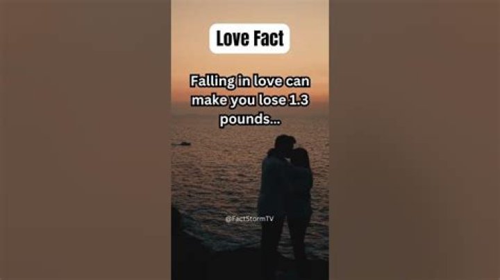 Can love make you lose weight?