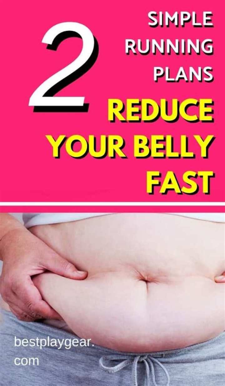 Can running reduce belly?