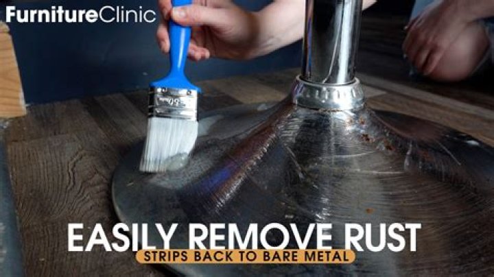 Can soap remove rust?