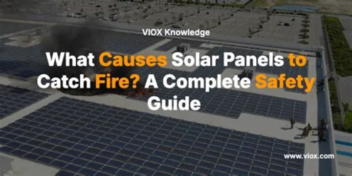 Can solar light catch fire?