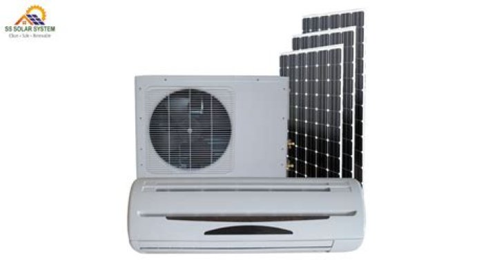 Can solar panel run AC?
