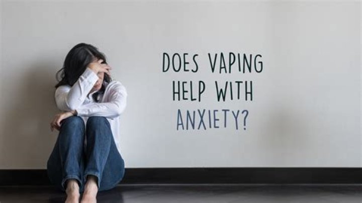 Can vaping cause anxiety and depression?