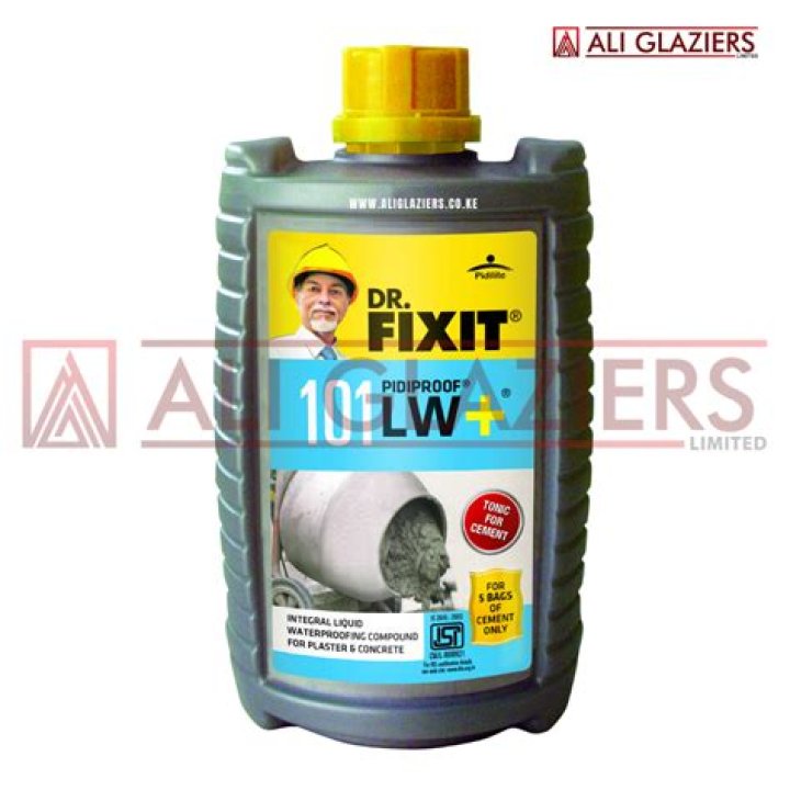 Can we mix Dr Fixit with cement?