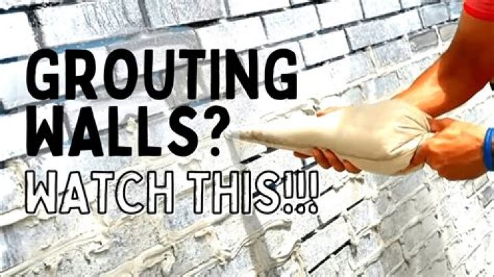 Can you apply grout with finger?