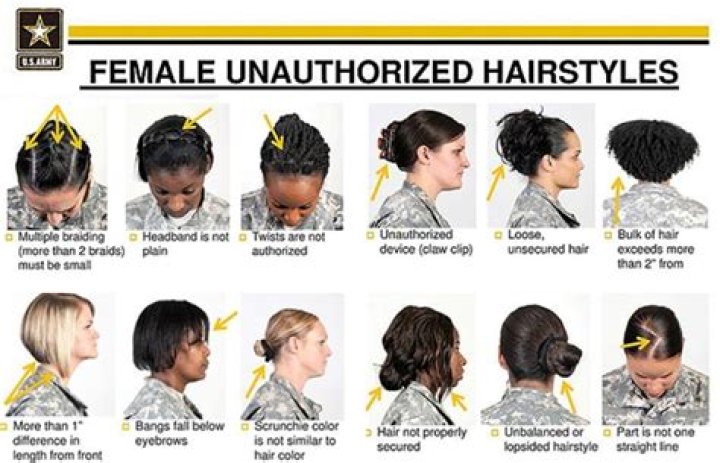 Can you keep long hair in the military?
