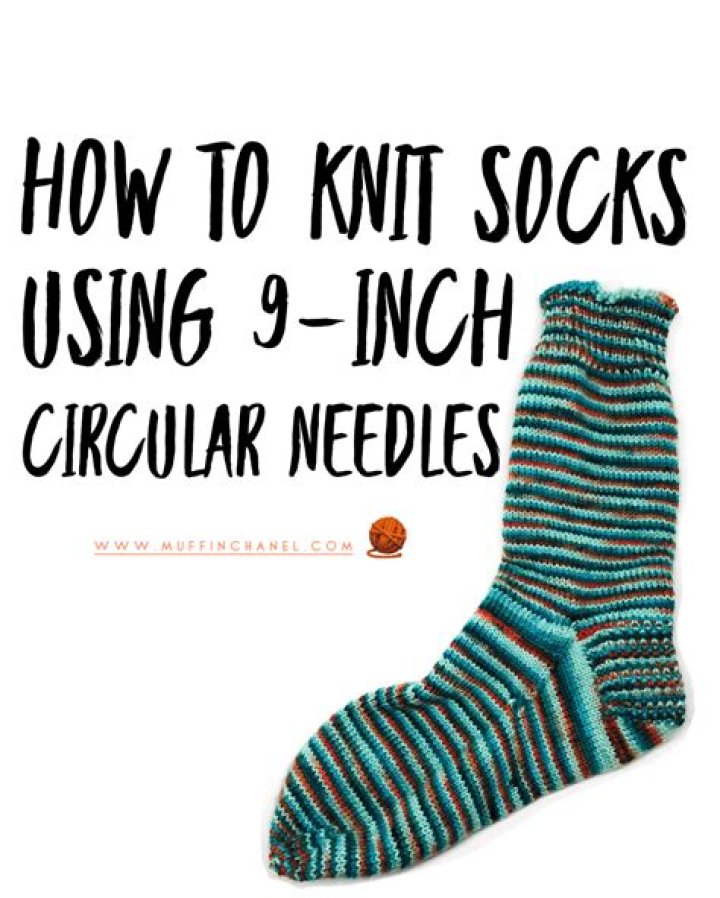 Can you knit socks on a round needle?