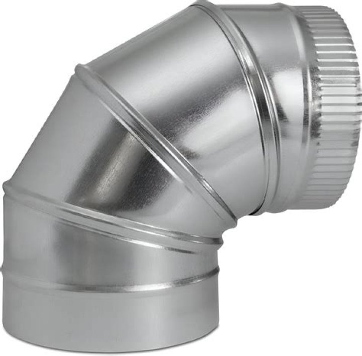 Can you put a 90 in a vent pipe?