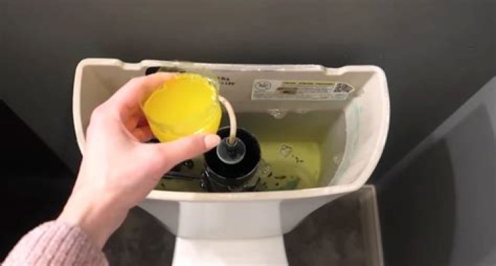 Can you put bleach in toilet tank?