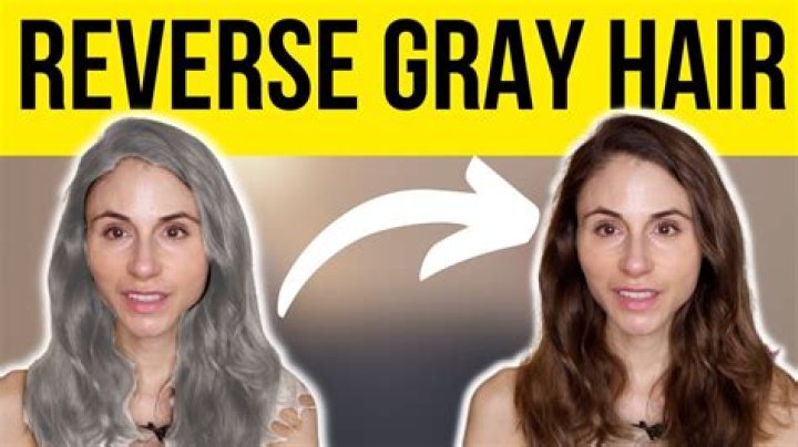 Can you reverse gray hair?