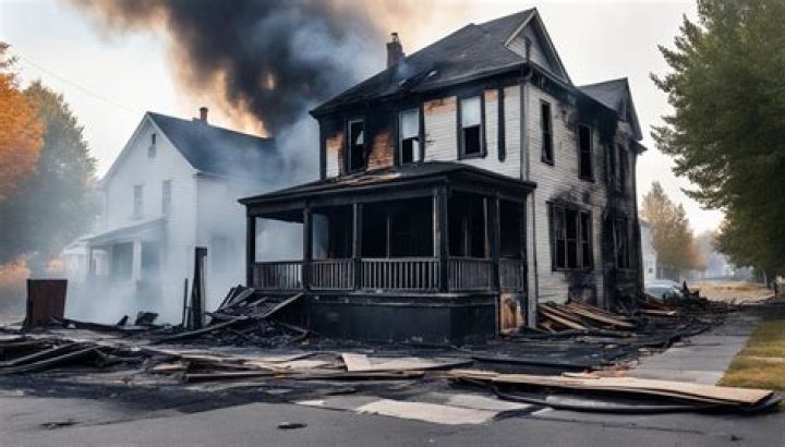 Can you sleep in a house after a fire?