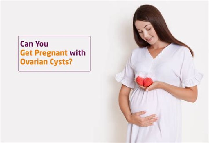 Can you still get pregnant with a cyst on your ovary?