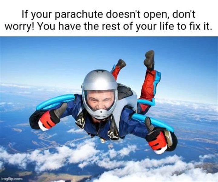 Can you survive if your parachute doesn't open?