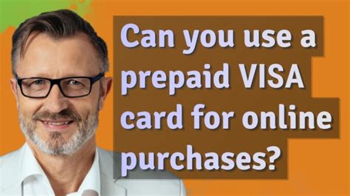Can you use a prepaid card online?