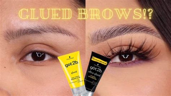 Can you use got2b glued on your eyebrows?