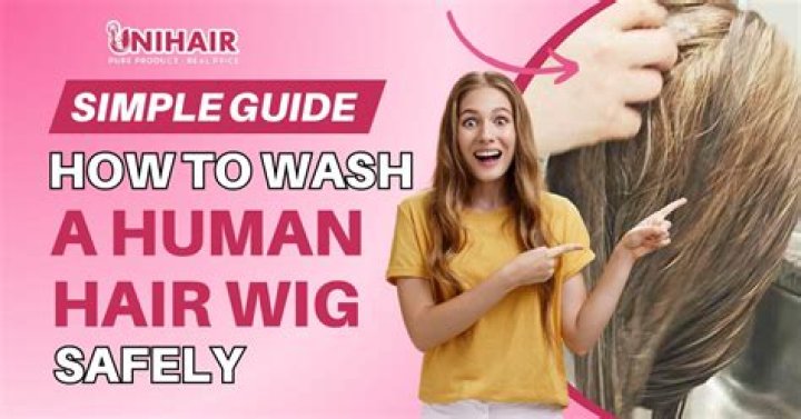 Can you wash a human hair wig with regular shampoo?