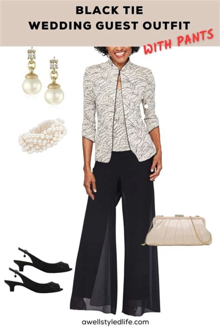 Can you wear black jeans to a wedding?