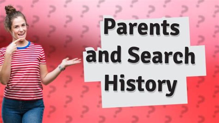 Can your parents see your search history even if you delete it?