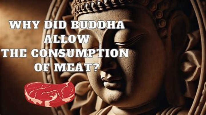 Did Buddha eat meat?
