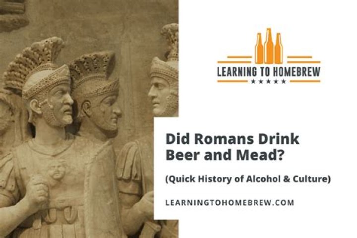 Did Romans drink beer?